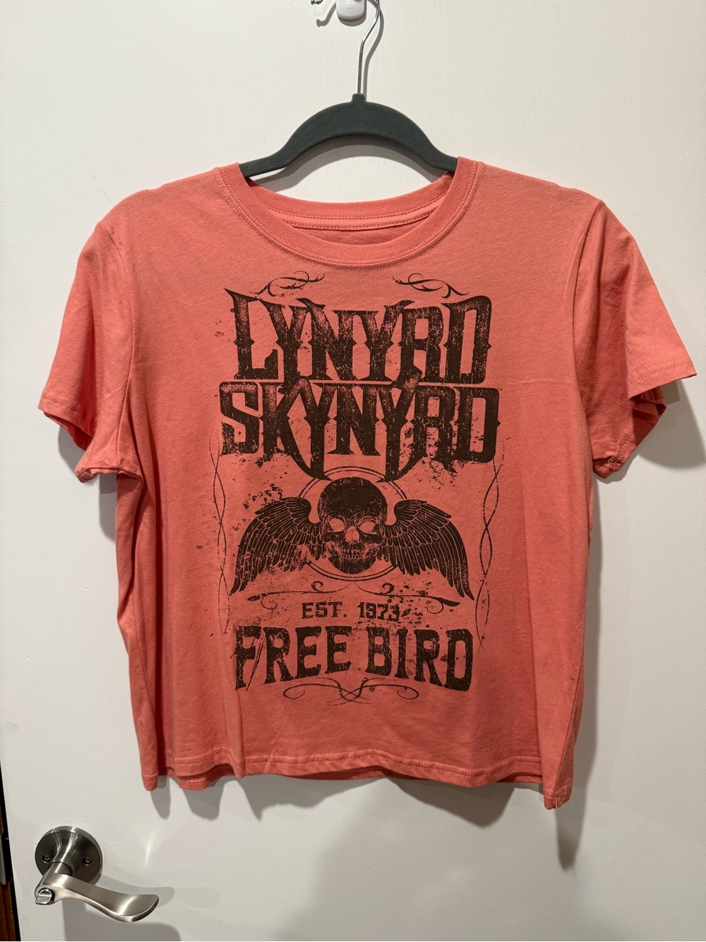 Lynyrd Skynyrd Free Bird Graphic Tee - Coral
